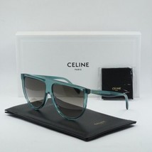 CELINE CL40006I 96F Green/Gradient Brown 62-13-145 Sunglasses New Authentic - $195.99