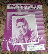 Elvis Presley Sheet Music - All Shook Up! (1957) - £19.57 GBP