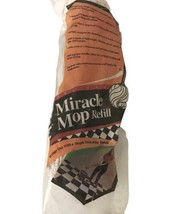 MIRACLE MOP Refill Replacement Mop Head Original Packaging - NEW - Open ... - £10.67 GBP