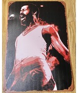 Teddy Pendergrass Metal Tin Sign 12X8 Poster VTG Wall Decor Legendary So... - $12.00