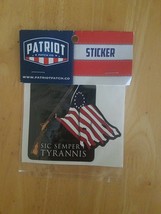 Patriot Patch Co. Sic Semper Tyrannis Sticker - £38.83 GBP