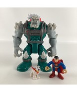 Fisher Price Imaginext DC Super Friends Superman 7&quot; Figure Doomsday Vill... - $29.65