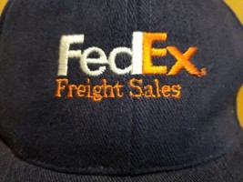  FedEx Freight Systems Embroidered Blue Wool Blend Snapback Hat Cap by N... - £19.73 GBP