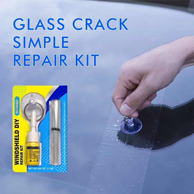 Car Window Repair Fluid - Windshield Crack Repair Kit - $17.04