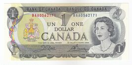 Canadá, 1 Dólar , 1973 , P85, UNC - $10.10