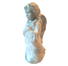 Angel  Figurine Statue by Isabel Bloom Signed Dated 2001 Green Soapstone... - £40.49 GBP