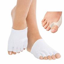 MojaSports Gel-Lined Toe Alignment Comfy Socks (5 Pair Socks &amp; Big Toe Protector - £51.74 GBP