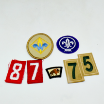 Vintage Boy Scout Patches Numbers Buffalo Movement Some NEW - $9.89