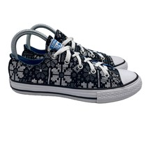 Converse Chuck Taylor All Star Winter Print Snow Christmas Black Kids Ju... - $34.64