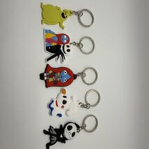 Set Of 5 Nightmare Before Christmas Keychains - $77.65 MXN