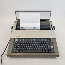 Typewriter Correctronic CE- 50 Brother with Cover &amp; Manual  - $61.28