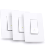 Kasa Smart Light Switch HS200P3, Single Pole, Needs Neutral Wire, 2.4GHz... - $899.72 MXN