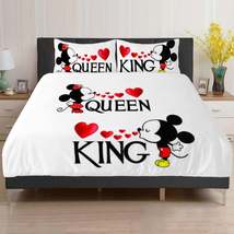 Bedding set Cartoon Queen and  King - £37.41 GBP+