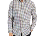 Club Room Men&#39;s Lancaster Plaid Tech Woven Button-Up Shirt Multi-XL - $18.99