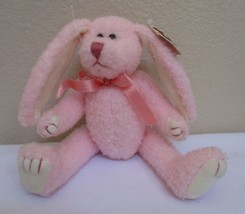 Ty Attic Treasures Strawbunny Pink Bunny Rabbit Fully Jointed 1993 NEW - £7.82 GBP