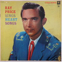 Ray Price – Sings Heart Songs - 1957 Country Mono - Vinyl LP CL 1015 6-Eye - $31.34