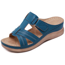 Summer Women Wedge Sandals Premium Orthopedic Open Toe Sandals Vintage Anti-slip - £20.45 GBP