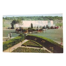 Postcard Oakes Gardens Niagara Falls Ontario Canada Chrome Unposted - £5.35 GBP