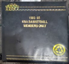Topps Stadium Club Basketball MEMBERS ONLY 1992-93 Binder ONLY w/special pages - £29.28 GBP