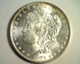 1878 8TF HOT 50 VAM 20 DOUBLE DATE MORGAN DOLLAR UNCIRCULATED WIPE OBVER... - $395.00