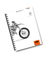 KTM 2022 - 125 150 SX XC - OWNERS MANUAL USER GUIDE - €41,94 EUR