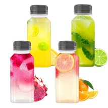 10 Oz Plastic Juice Bottles, Reusable Bulk Beverage Containers, For Juic... - £11.76 GBP