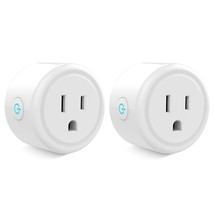 Ghome Smart Mini Plug Compatible With Alexa And Google Home, Wifi Outlet, White - $31.99