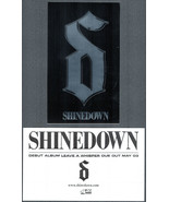 Shinedown Atlantic Records Promotional Sticker for the Release of Their ... - £5.44 GBP
