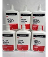 (6) Neutrogena Ultra Gentle Daily Cleanser Pro Vitamin B5 16oz Fragrance... - £27.51 GBP