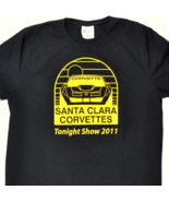 Santa Clara Corvettes Tonight Show M T-shirt Medium Ladies 2011 Chevy Ja... - £18.52 GBP