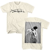 Jimi Hendrix Signature Guitar Men&#39;s T Shirt - £25.56 GBP+