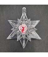 HTF Waterford Crystal Annual SNOW STAR 2004 Xmas Tree Ornament &amp; Enhance... - $87.39 CAD