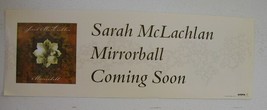 Sarah McLachlan Poster And Handbill Promo Sara - $8.96