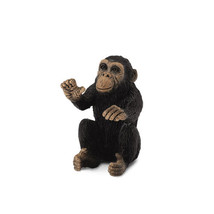 ColelctA Chimpanzee Cub Figure (Small) - Hugging - £14.25 GBP