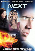 Next (DVD, 2007) Nicolas Cage Julianne Moore Jessica Biel Lee Jeans Tamahori - £4.26 GBP