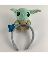 Disney Parks Star Wars Mandalorian Plush Grogu Headband Snack One Eye Frog - $29.70 CAD