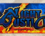 Pachislo Slot Machine Belly Glass, Night Justice - fits MANY Machines (S... - $15.99