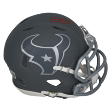Dalton Schultz Autographed (In Red) Texans Slate Mini Speed Helmet Beckett - $95.00
