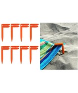 Beach Towel Fastener Clips Pegs Blanket Clips Anchors Tent Camping Yoga Mat - $10.74 CAD+