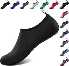 Unisex Quick-Dry Aqua Socks with Anti-Slip Sole - Perfect for Summer Adv... - $14.80