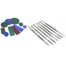 11Pc Jewelers Jewelry Wax Assortment &amp; 7 Art Carver Carving Sculpting Tools - $25.41