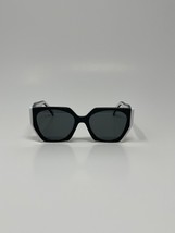 Prada Sunglasses PR15WS 09Q5S0 54MM Black/TALC/Dark Gray lens - £143.88 GBP
