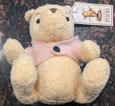 NWT Disney Classic Pooh Bear Stuffed Plush A.A. Milne 8&quot; Stuffed Animal NEW - £14.34 GBP