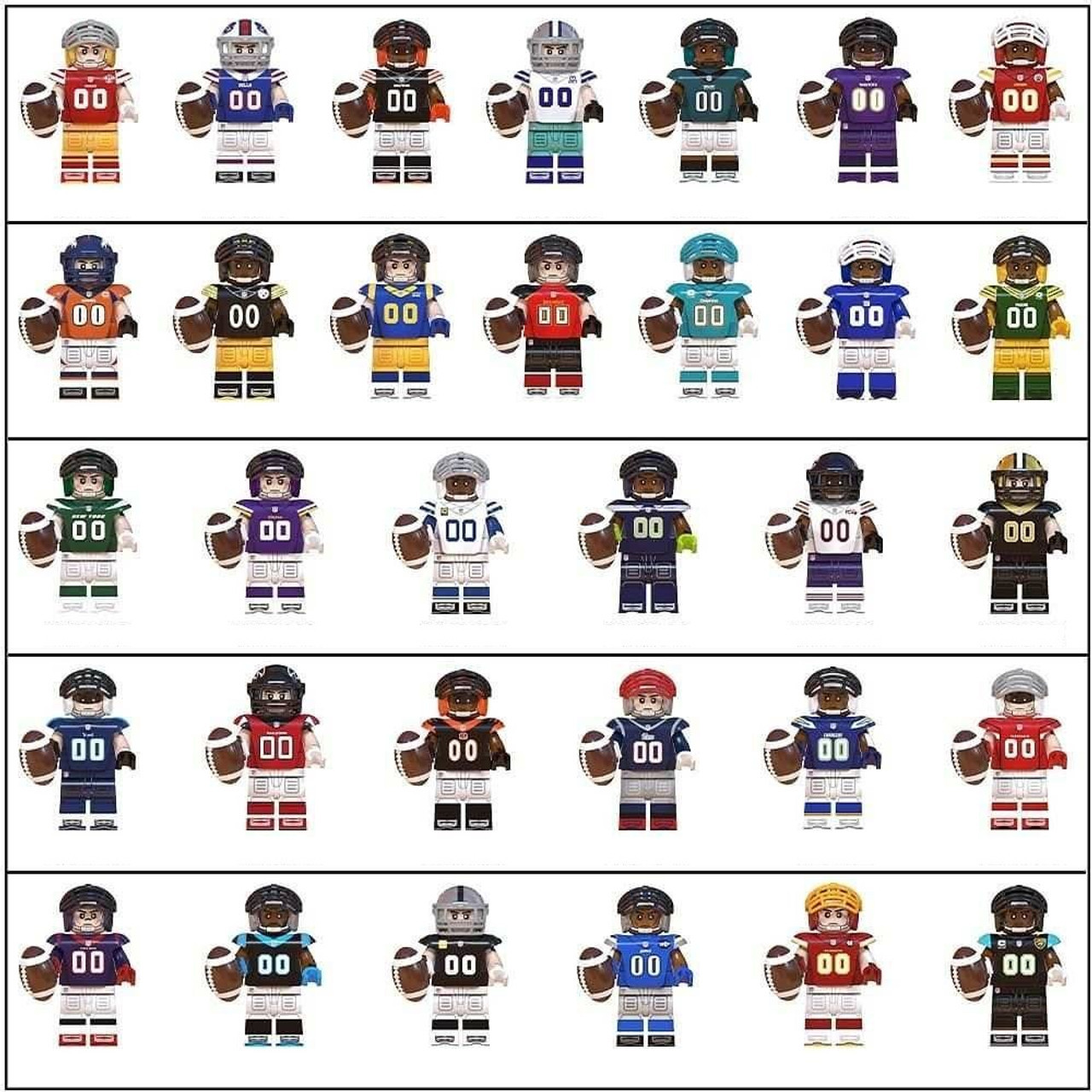 Nfl lego football sale