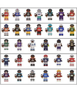 Collection NFL Football Teams Football Players 32pcs Minifigures Bricks ... - £37.87 GBP
