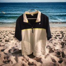 Fila Sport Golf Shirt Performance Polo Short Sleeve Size XL Men&#39;s White ... - £13.97 GBP