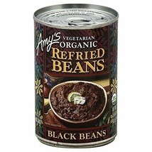 Amy&#39;s Refried Beans Black Beans 15.4 OZ(Pack of 1) - $18.55