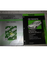 1992 Toyota Camry Wagon Servizio Negozio Riparazione Manuale Integratore... - €34,18 EUR