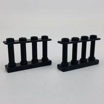 K&#39;nex Angry Birds Replacement Windows Bars Black King Pig Castle 72662 - £1.34 GBP