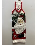 Christmas Santa Believe Hanging Towel - $65.38 MXN